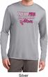 Breast Cancer Pink for My Hero Mens Dry Wicking Long Sleeve Shirt