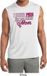 Breast Cancer Pink for My Hero Mens Sleeveless Moisture Wicking Shirt