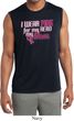 Breast Cancer Pink for My Hero Mens Sleeveless Moisture Wicking Shirt