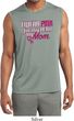 Breast Cancer Pink for My Hero Mens Sleeveless Moisture Wicking Shirt