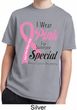 Breast Cancer Pink For Someone Special Kids Moisture Wicking Shirt
