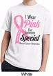 Breast Cancer Pink For Someone Special Kids Moisture Wicking Shirt