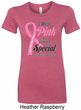 Breast Cancer Pink For Someone Special Ladies Longer Length Shirt