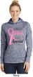 Breast Cancer Pink For Someone Special Ladies Moisture Wicking Hoodie