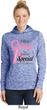 Breast Cancer Pink For Someone Special Ladies Moisture Wicking Hoodie
