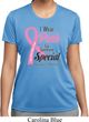 Breast Cancer Pink For Someone Special Ladies Moisture Wicking Shirt