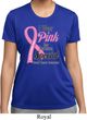 Breast Cancer Pink For Someone Special Ladies Moisture Wicking Shirt