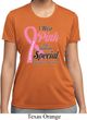 Breast Cancer Pink For Someone Special Ladies Moisture Wicking Shirt