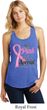 Breast Cancer Pink For Someone Special Ladies Racerback Tank Top
