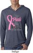 Breast Cancer Pink For Someone Special Lightweight Hoodie Shirt