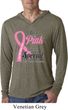 Breast Cancer Pink For Someone Special Lightweight Hoodie Shirt
