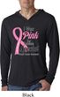 Breast Cancer Pink For Someone Special Lightweight Hoodie Shirt