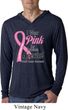 Breast Cancer Pink For Someone Special Lightweight Hoodie Shirt