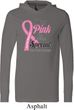 Breast Cancer Pink For Someone Special Lightweight Hoodie Tee