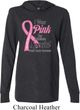Breast Cancer Pink For Someone Special Lightweight Hoodie Tee