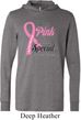 Breast Cancer Pink For Someone Special Lightweight Hoodie Tee