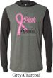 Breast Cancer Pink For Someone Special Lightweight Hoodie Tee