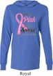 Breast Cancer Pink For Someone Special Lightweight Hoodie Tee