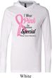 Breast Cancer Pink For Someone Special Lightweight Hoodie Tee