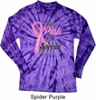 Breast Cancer Pink For Someone Special Long Sleeve Tie Dye Shirt