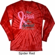 Breast Cancer Pink For Someone Special Long Sleeve Tie Dye Shirt