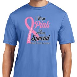 Breast Cancer Pink For Someone Special Mens Moisture Wicking Shirt