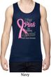 Breast Cancer Pink For Someone Special Mens Moisture Wicking Tanktop