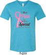Breast Cancer Pink For Someone Special Mens Tri Blend V-neck Shirt