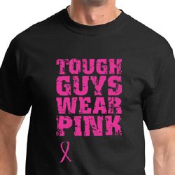 Breast Cancer Shirt Tough Guys Wear Pink Tee T-shirt Breast Cancer Shirt Tough Guys Wear Pink Tee T-shirt