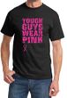 Breast Cancer Shirt Tough Guys Wear Pink Tee T-shirt