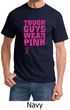 Breast Cancer Shirt Tough Guys Wear Pink Tee T-shirt