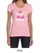 Breast Cancer Shirt Tougher Than Cancer Scoop Neck Tee T-Shirt