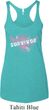 Breast Cancer Survivor Wings Ladies Tri Blend Racerback Tank Top