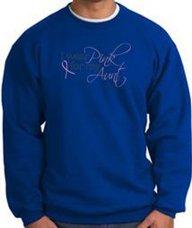 Breast Cancer Sweatshirt I Wear Pink For My Aunt Royal