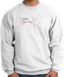 Breast Cancer Sweatshirt I Wear Pink For My Aunt White