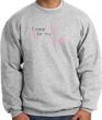 Breast Cancer Sweatshirt I Wear Pink For My Sister Grey Sweat Shirt