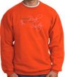 Breast Cancer Sweatshirt I Wear Pink For My Sister Orange Sweat Shirt