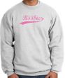 Breast Cancer Sweatshirt - Save The Boobies Adult Ash Sweat Shirt