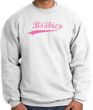 Breast Cancer Sweatshirt - Save The Boobies Adult White Sweat Shirt