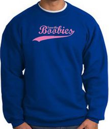 Breast Cancer Sweatshirts - Save The Boobies