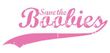 Breast Cancer T-shirt Distressed Save The Boobies Adult Ash Tee Shirt