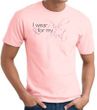 Breast Cancer T-shirt I Wear Pink For My Aunt Pink Tee