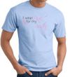 Breast Cancer T-shirt I Wear Pink For My Sister Light Blue