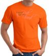 Breast Cancer T-shirt - Ribbon I Wear Pink For My Friend Orange Tee