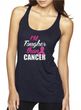 Breast Cancer Tanktop Tougher Than Cancer Tri Blend Racerback Tank