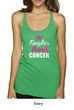 Breast Cancer Tanktop Tougher Than Cancer Tri Blend Racerback Tank