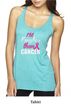 Breast Cancer Tanktop Tougher Than Cancer Tri Blend Racerback Tank