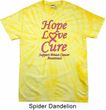 Breast Cancer Tee Hope Love Cure Tie Dye T-shirt