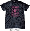 Breast Cancer Tee Hope Love Cure Tie Dye T-shirt