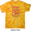 Breast Cancer Tee Hope Love Cure Tie Dye T-shirt